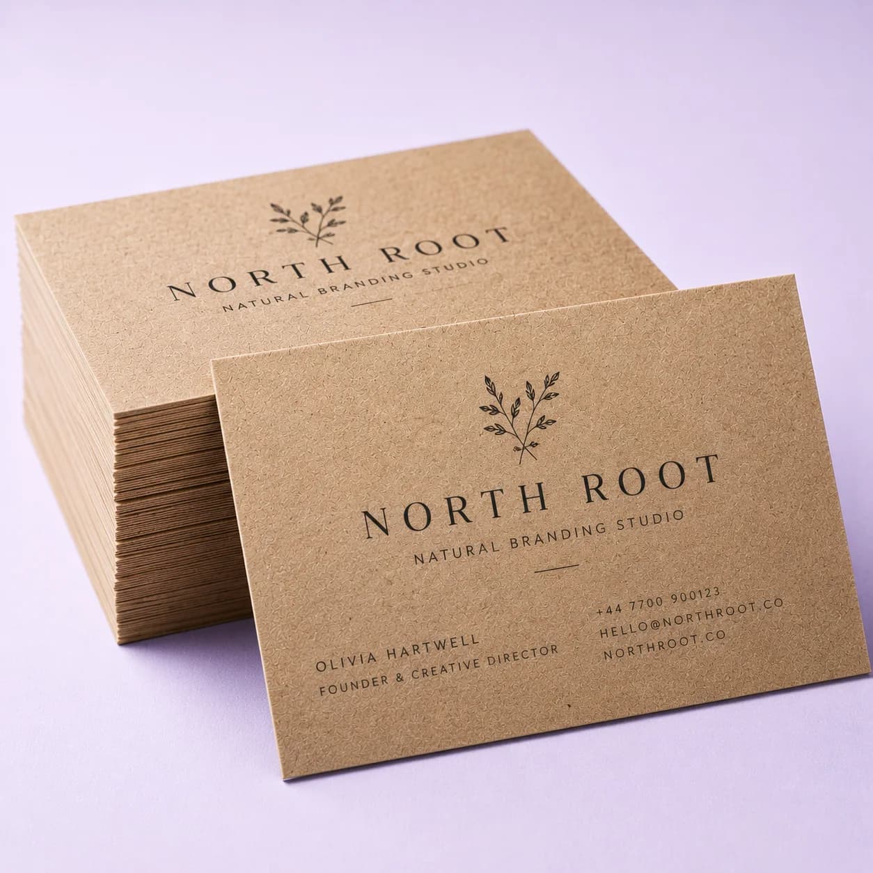 Kraft Business Card product photo