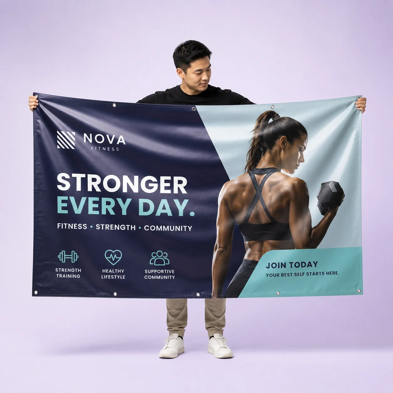 Banner product photo